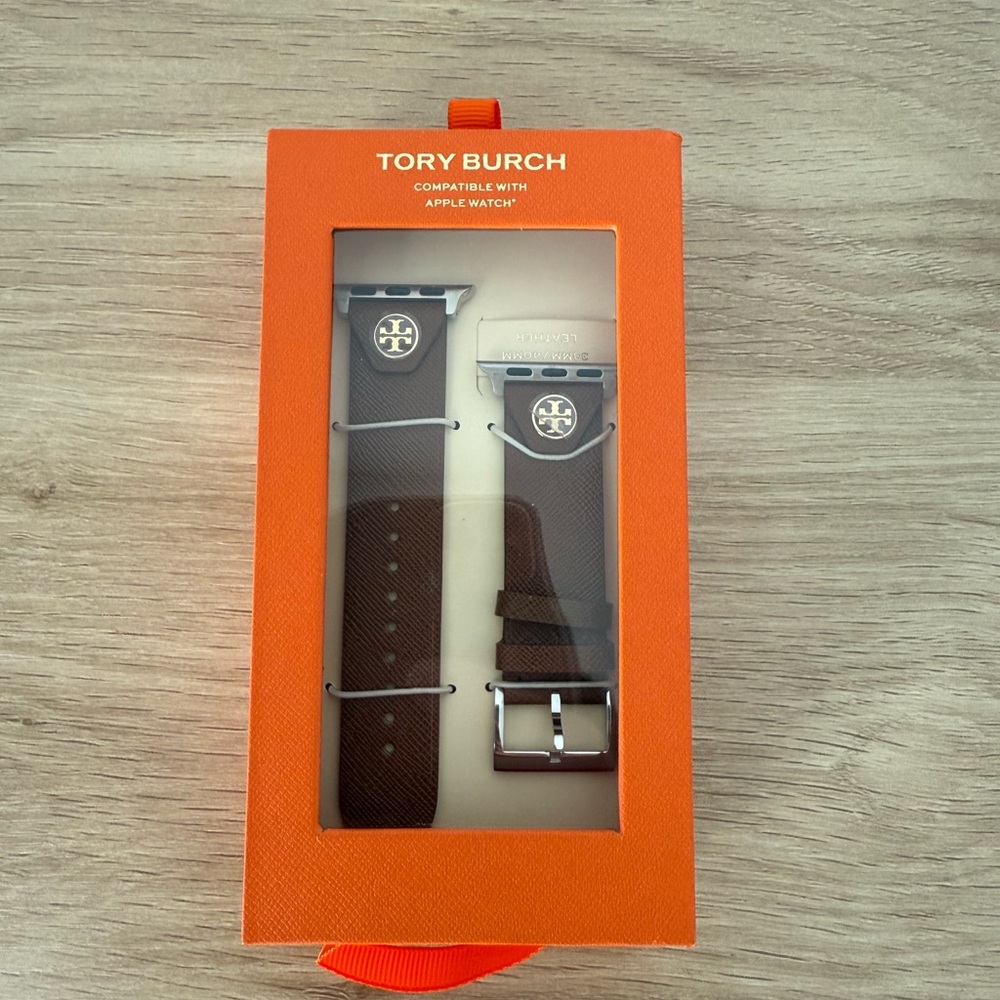Tory Burch Brown Apple Watch Band